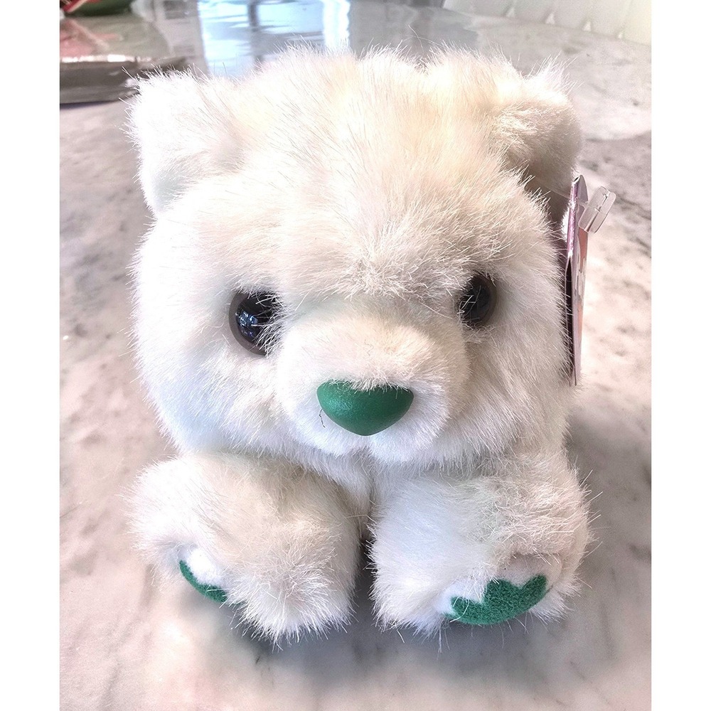 PATTY THE‎ BEAR PUFFKINS By Swibco vintage plush Stuffed Animal /w tags 1998